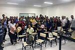 Calouros e veteranos iniciam ás aulas do semestre 2018.1