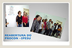 Inauguração da Parceria NPJ/PROCON